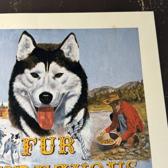 George Rodgers Fur Rendezvous Signed Poster Print 18.5x24 1983 Alaska Iditarod - Picture 3 of 7